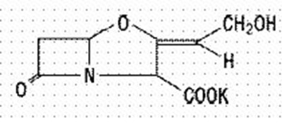 image of Clavulanic acid chemical structure - chemical structure 02